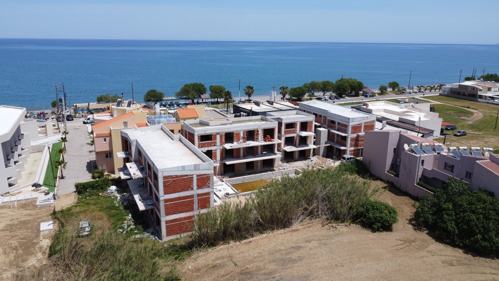 New 2-bedroom apartments with communal pool, a few metres from the beach, Maleme, Chania, Crete