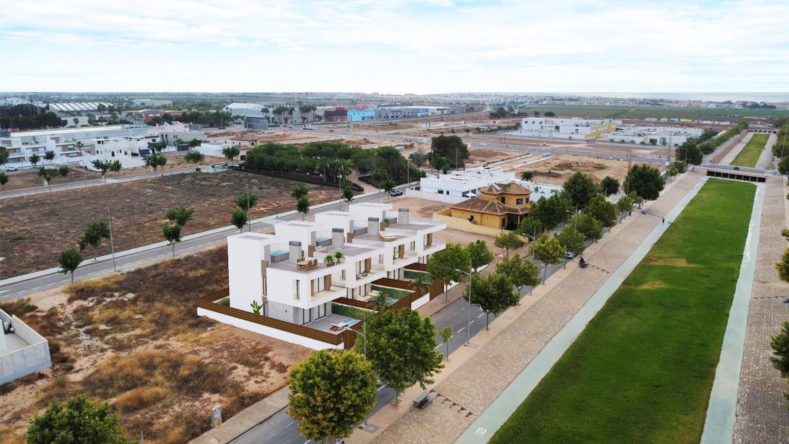 Modern detached villa with private pool, Pilar de la Horadada
