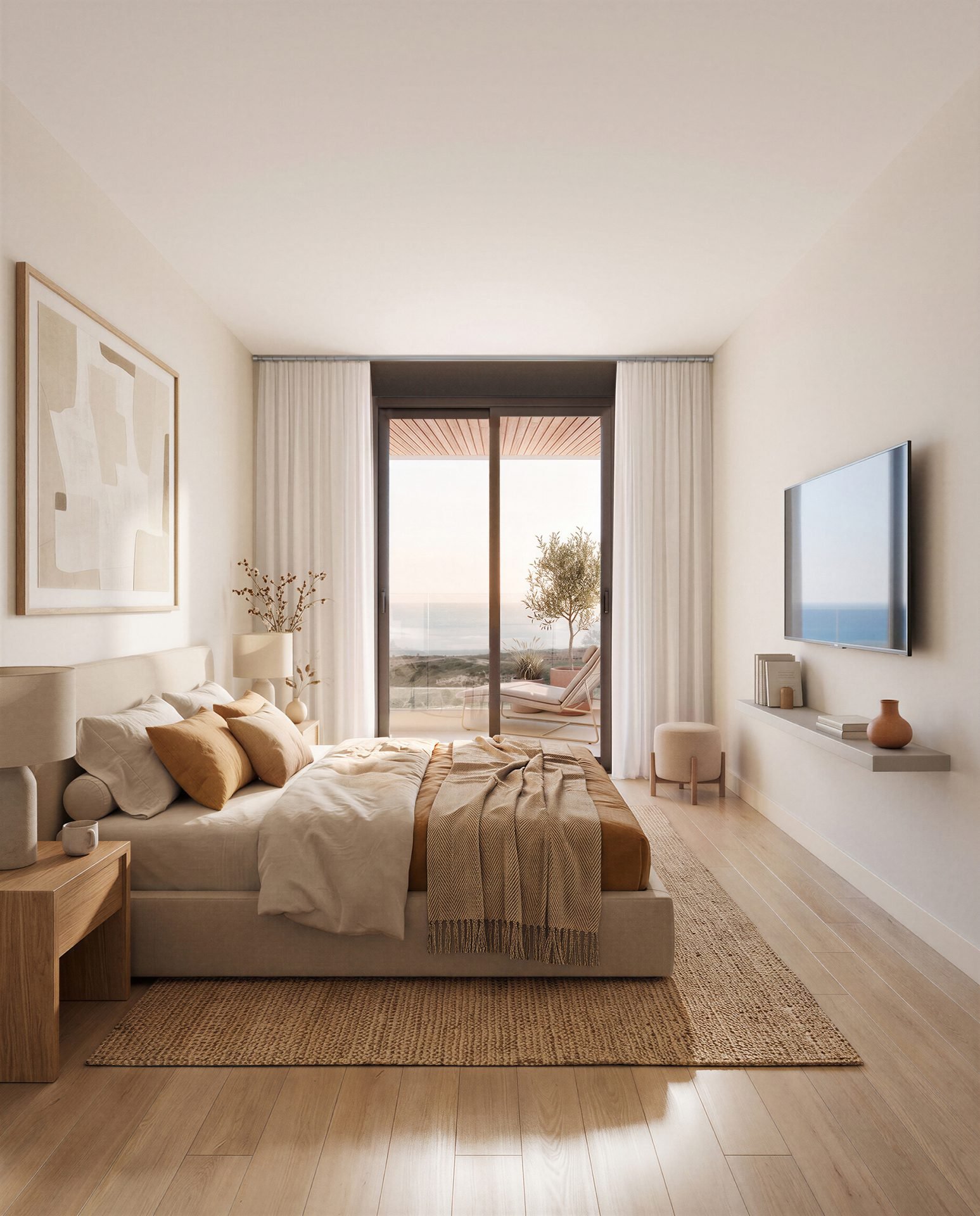 Modern apartments by the golf course, 4 km from the sea – Estepona