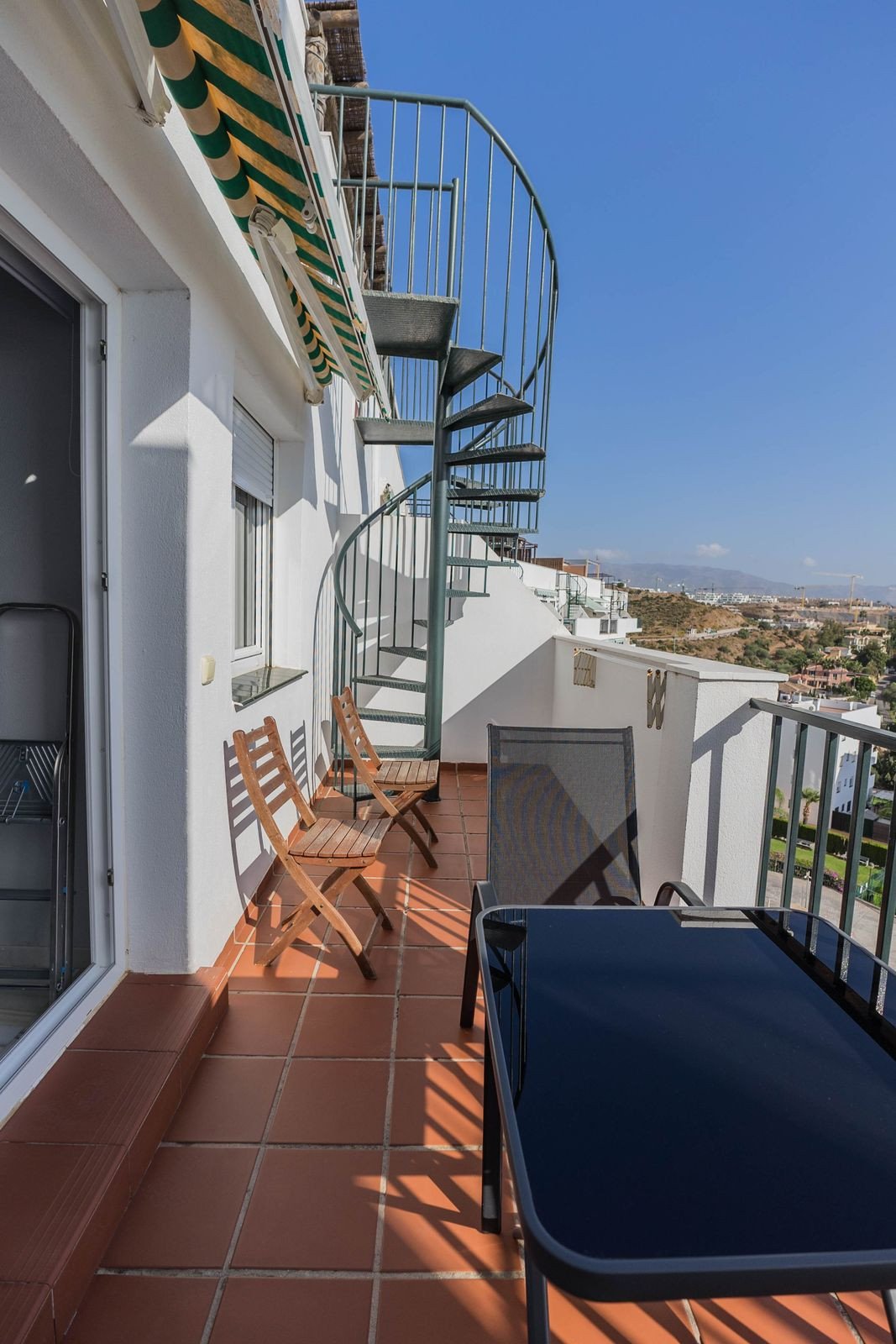 Penthouse mit Garage und Meer- und Bergblick, Mijas, Spanien