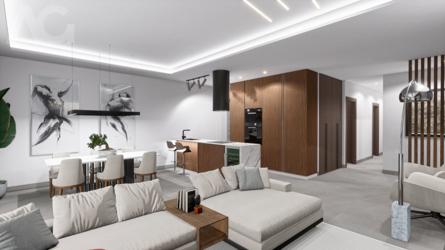 Luxury new development of apartments with terraces, swimming pool and sea views near Burriana beach, Nerja, Spain