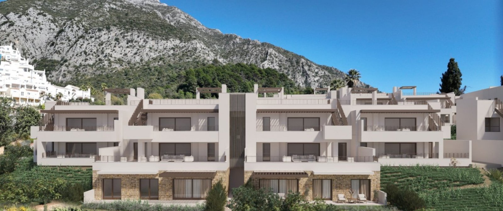 Apartment with 3 bedrooms and a 41 m² terrace overlooking the forests, Istán, Spain