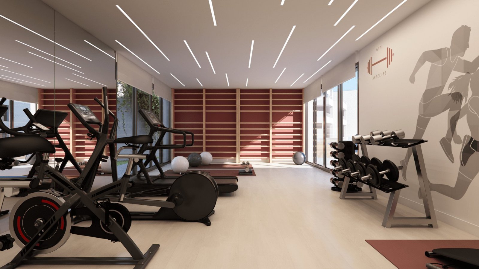 Luxury apartments with sea views and swimming pool, Casares