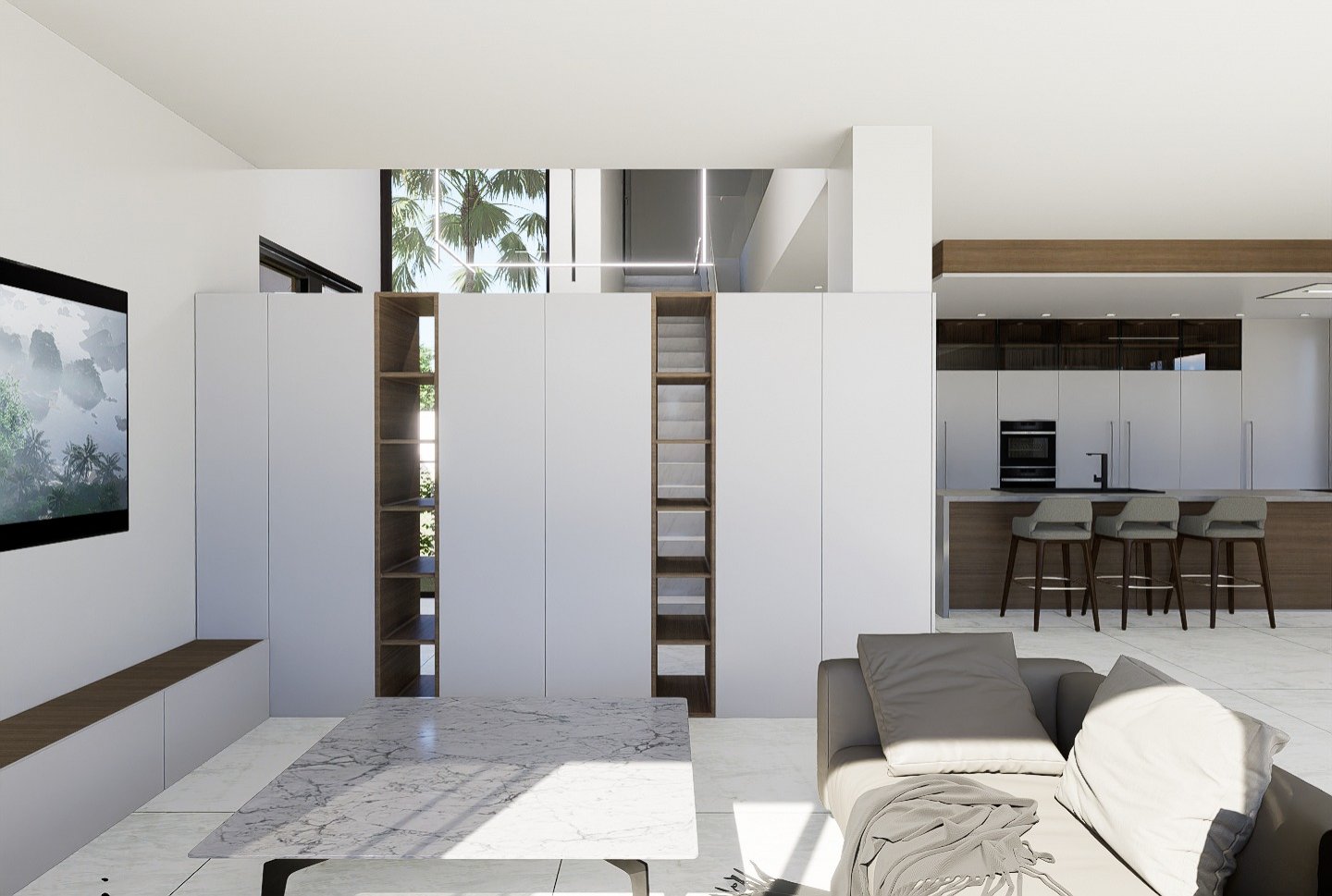 Moderne Villa mit privatem Pool, 1 km vom Meer entfernt, La Nucía, Spanien