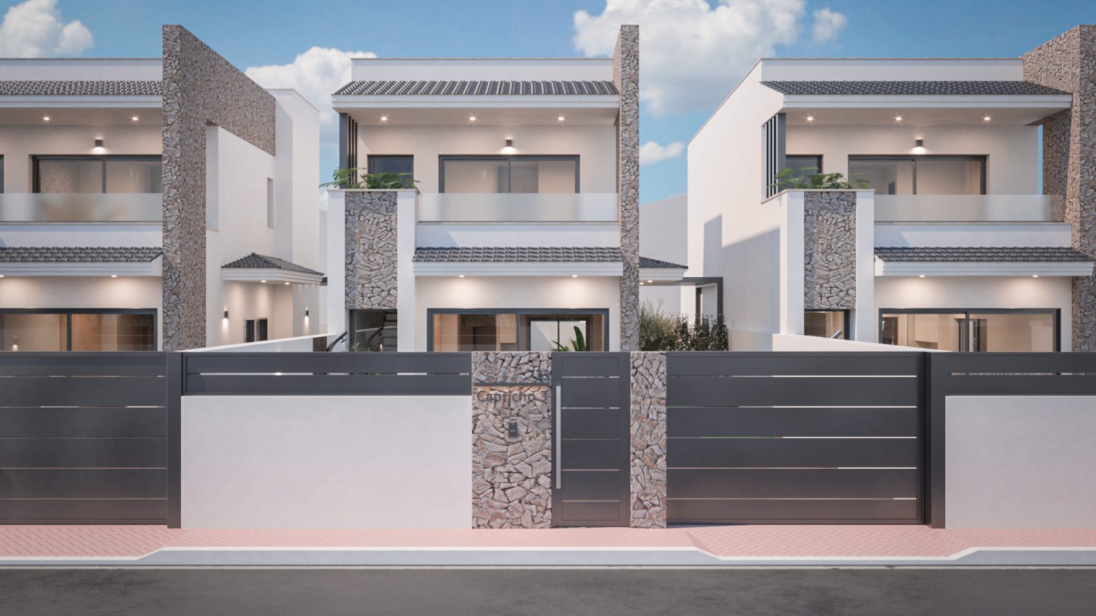 Reihenhaus mit privatem Pool und Solarium, San Pedro del Pinatar, Spanien