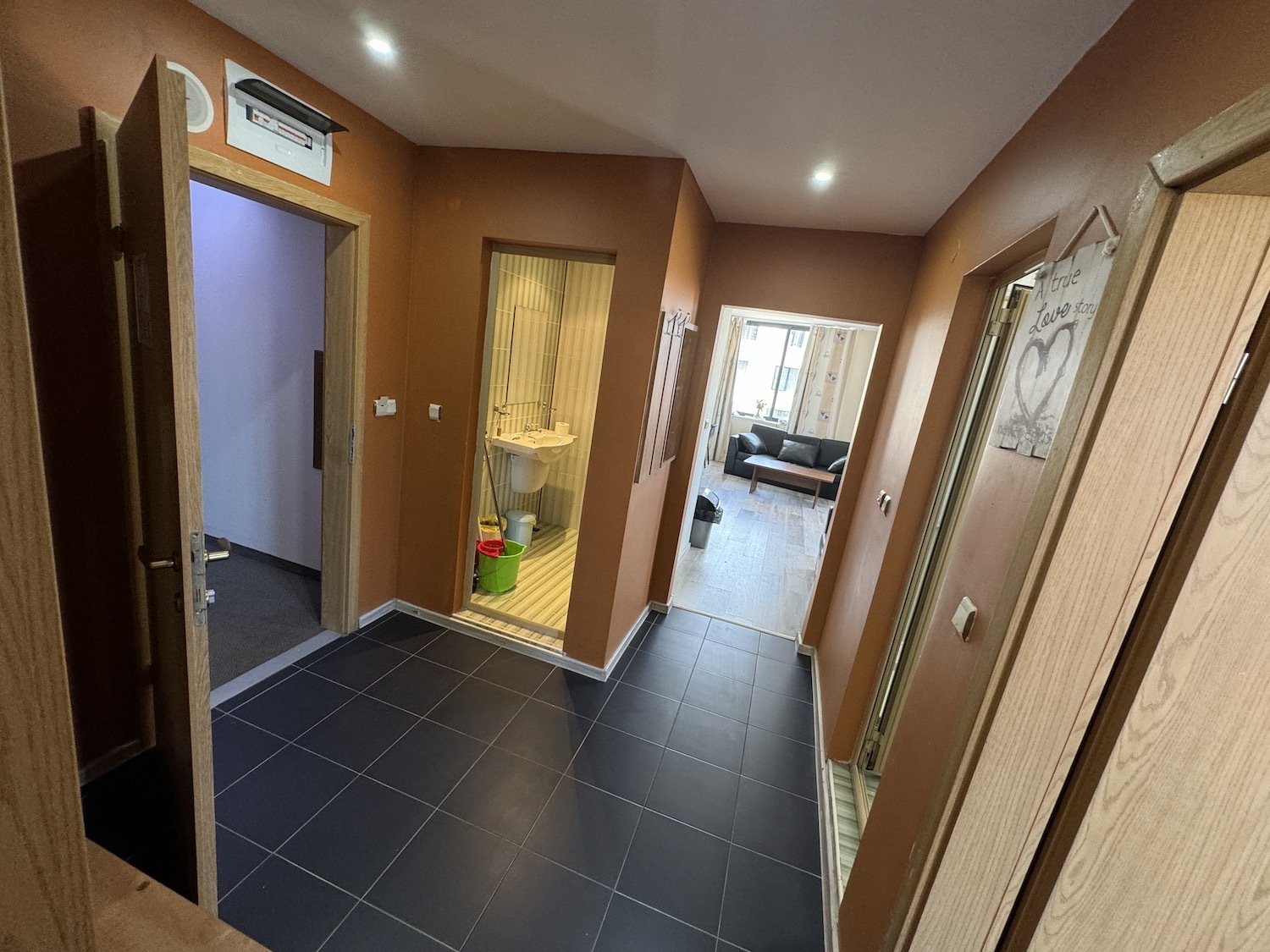 Beautiful three-room apartment in the 