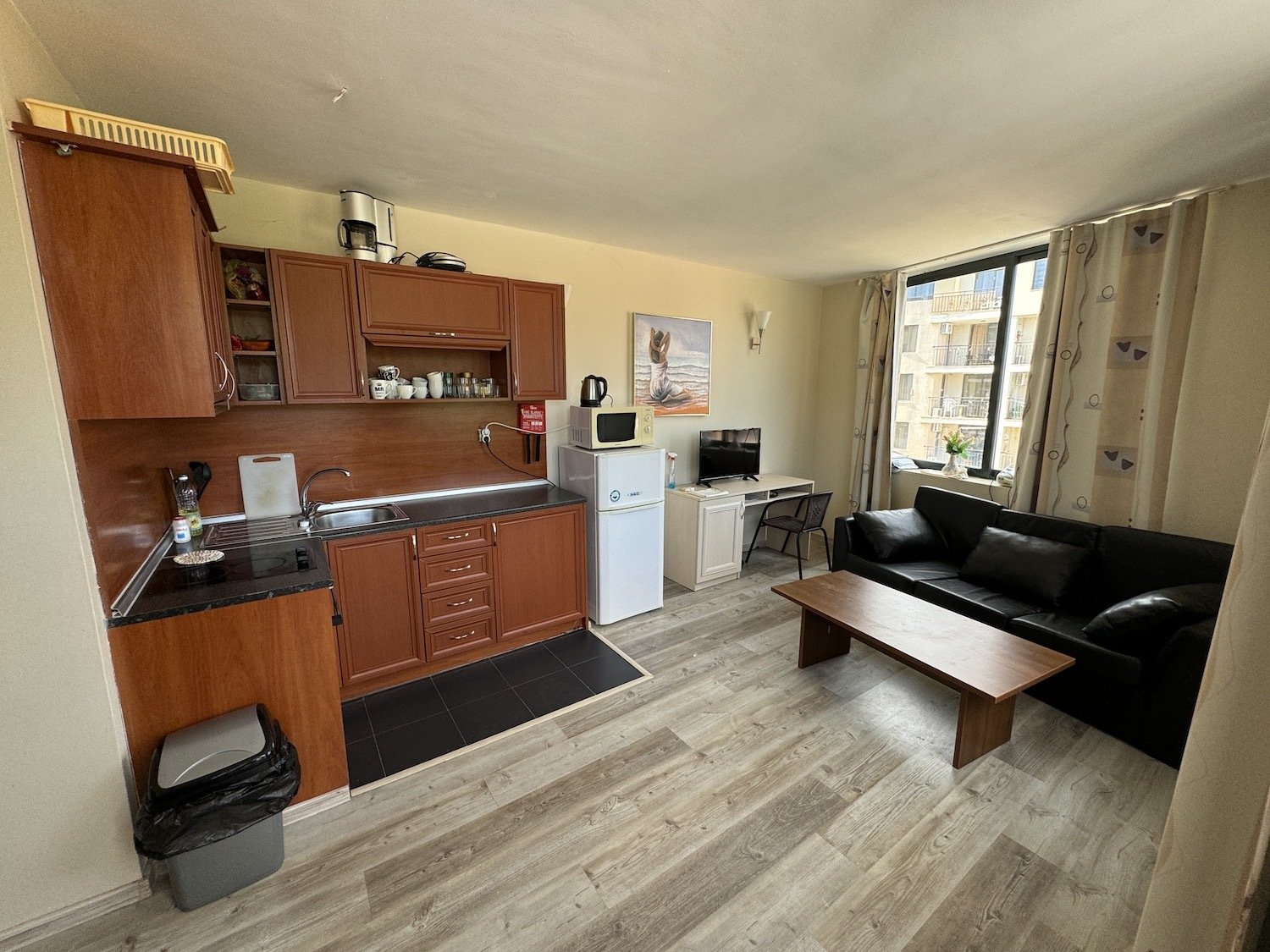 Beautiful three-room apartment in the 