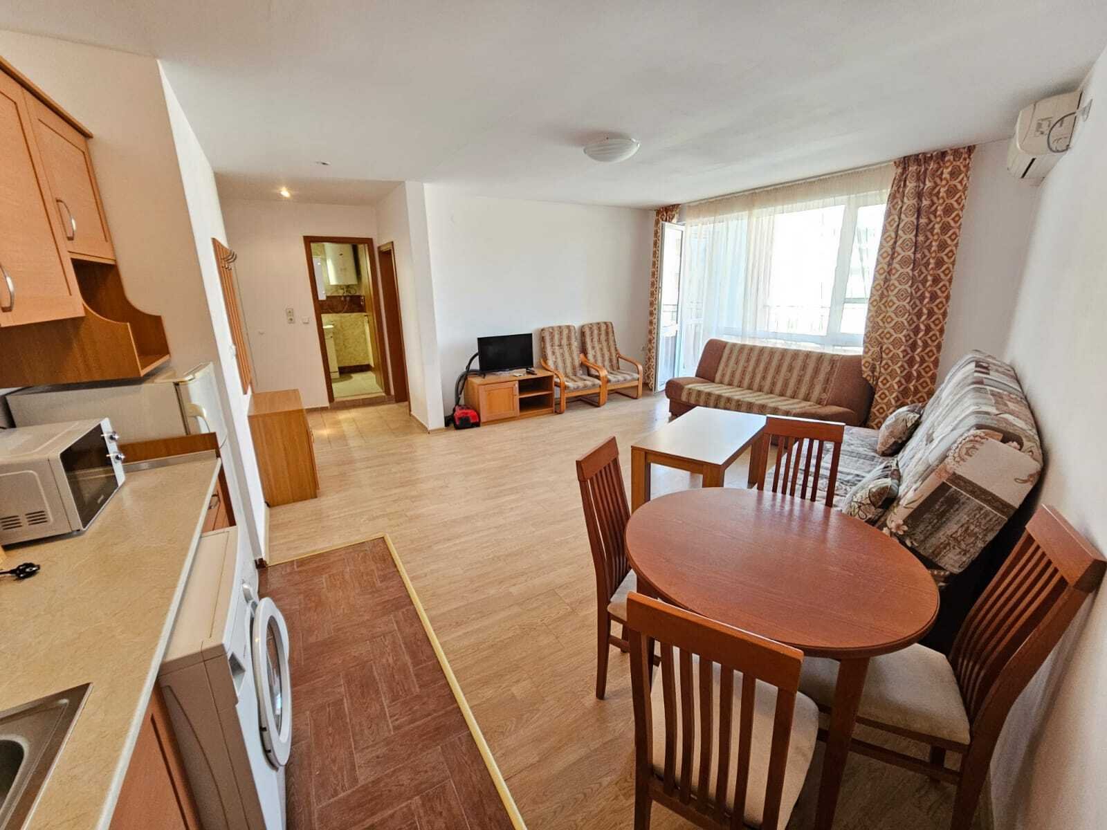 First seafront! Apartment in a large, year-round operated residential complex Riviera Fort, Bulgaria.