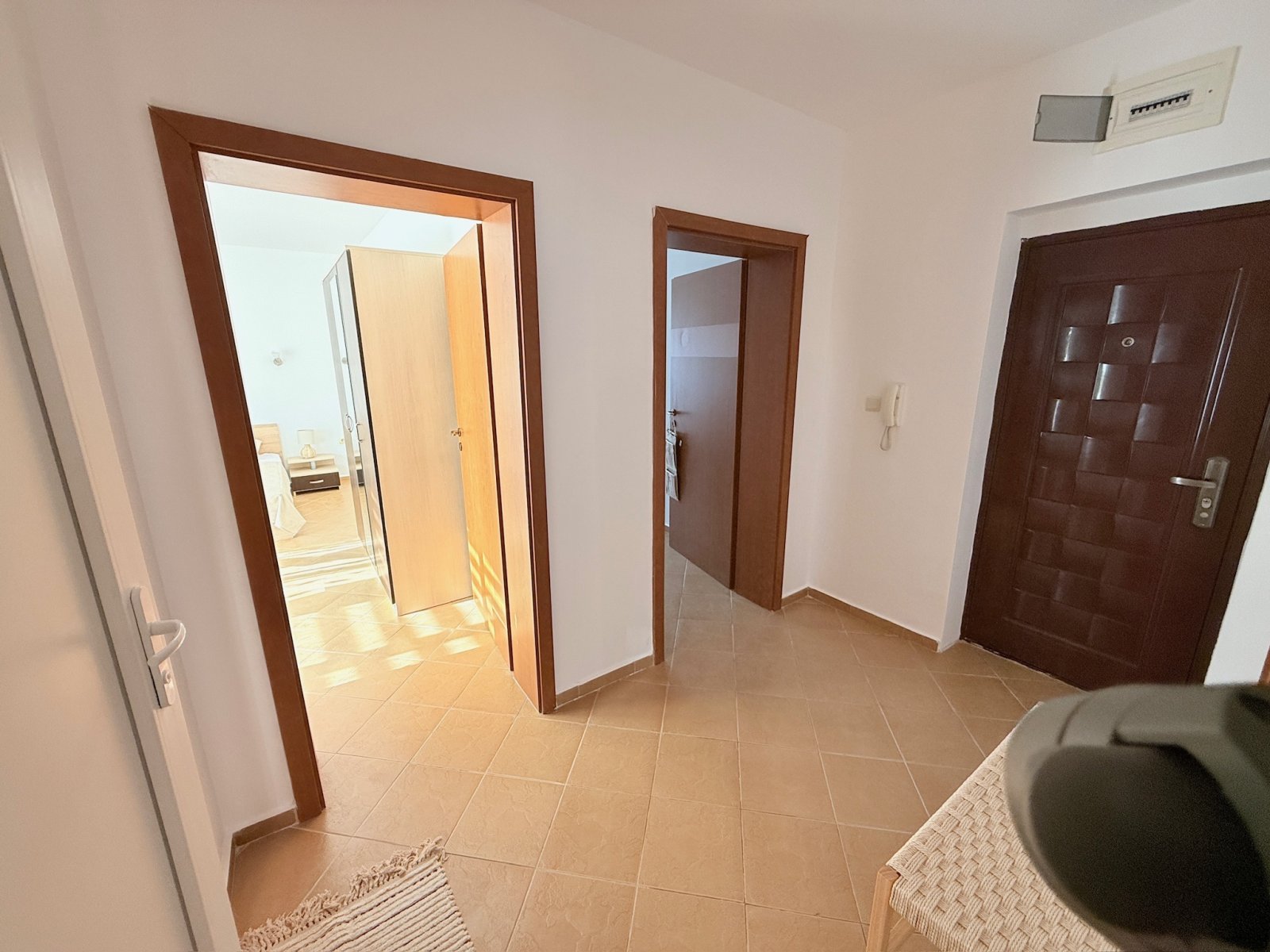 Beautiful three-room apartment in the Solis residential building, Sunny Beach, Bulgaria.