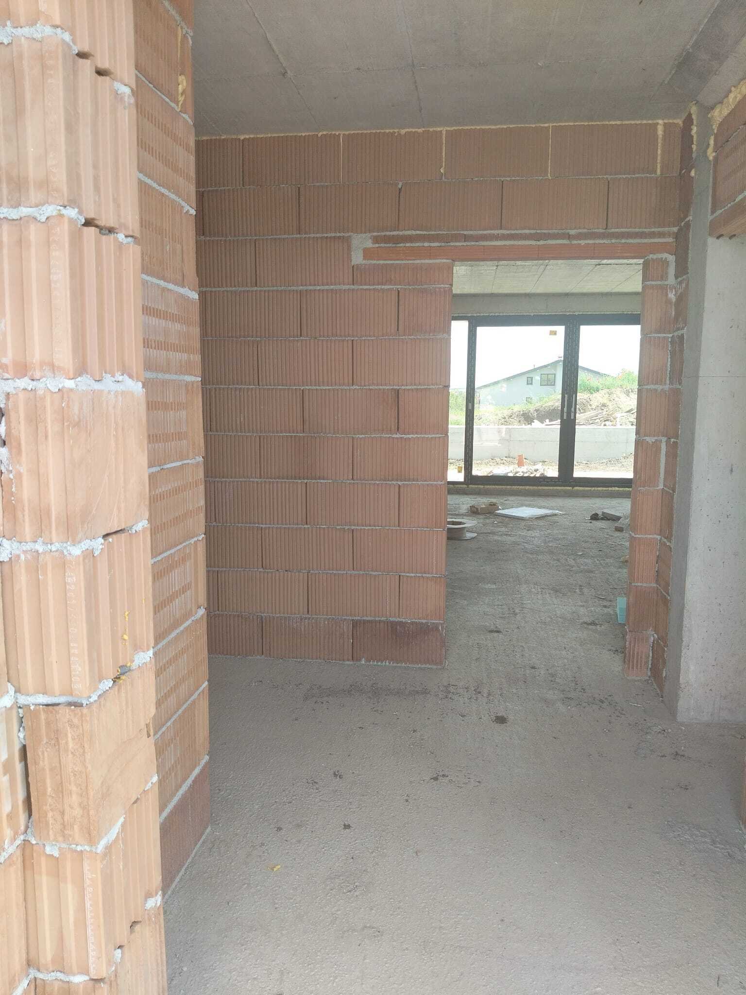 New construction of a 2-story house in the Vetren region of Burgas, Bulgaria.