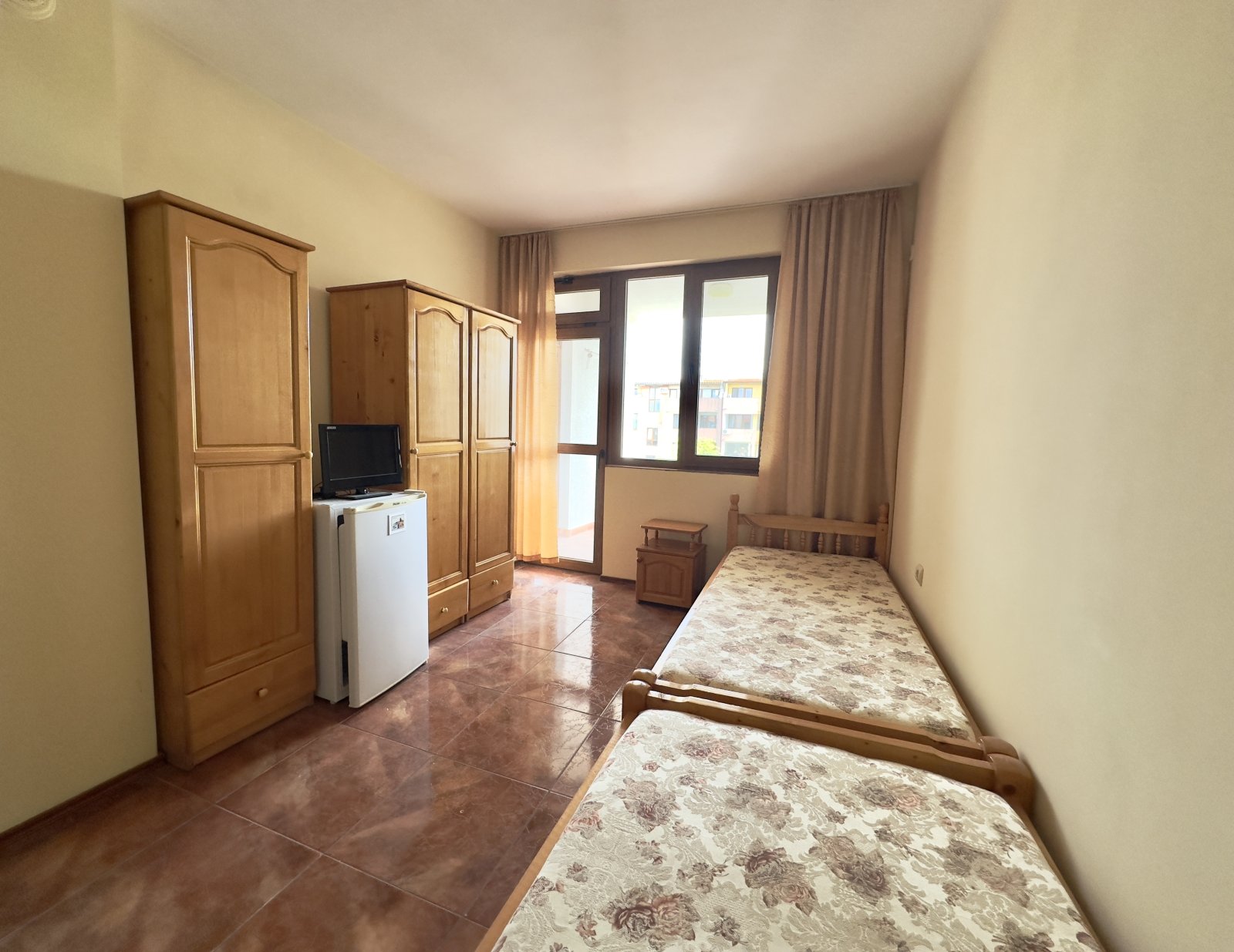 Large 4-room apartment at Sunny Beach – without annual service fee!