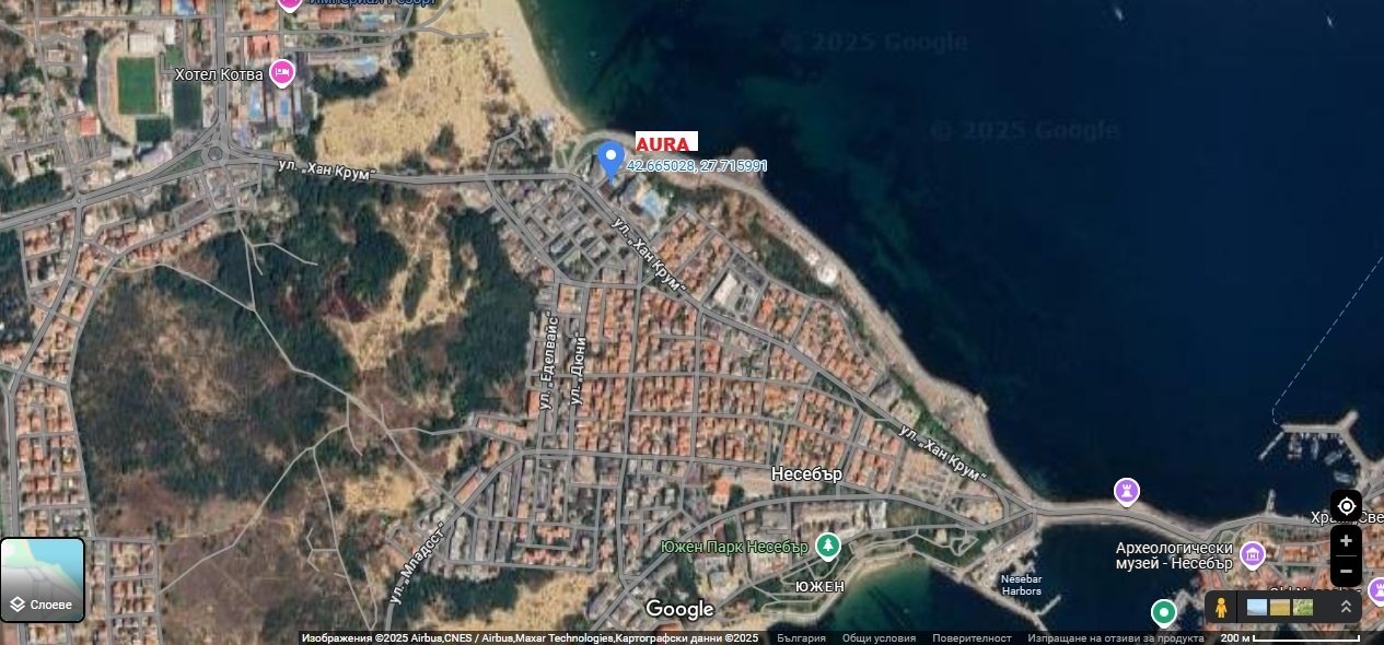 Apartment 1+1, Aura Complex in the first row, Nessebar, Bulgaria