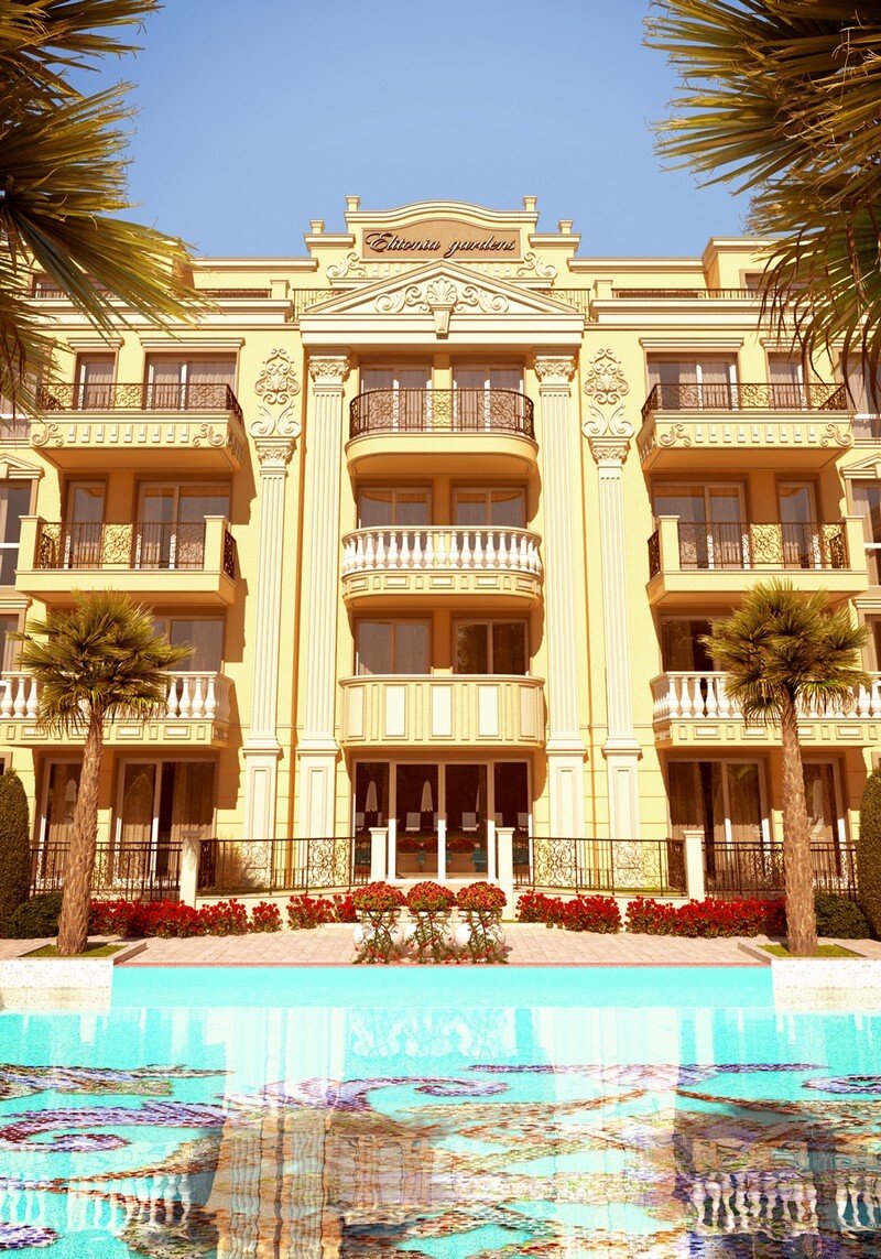 Apartment in the Elitonia Gardens 4 complex, Nessebar