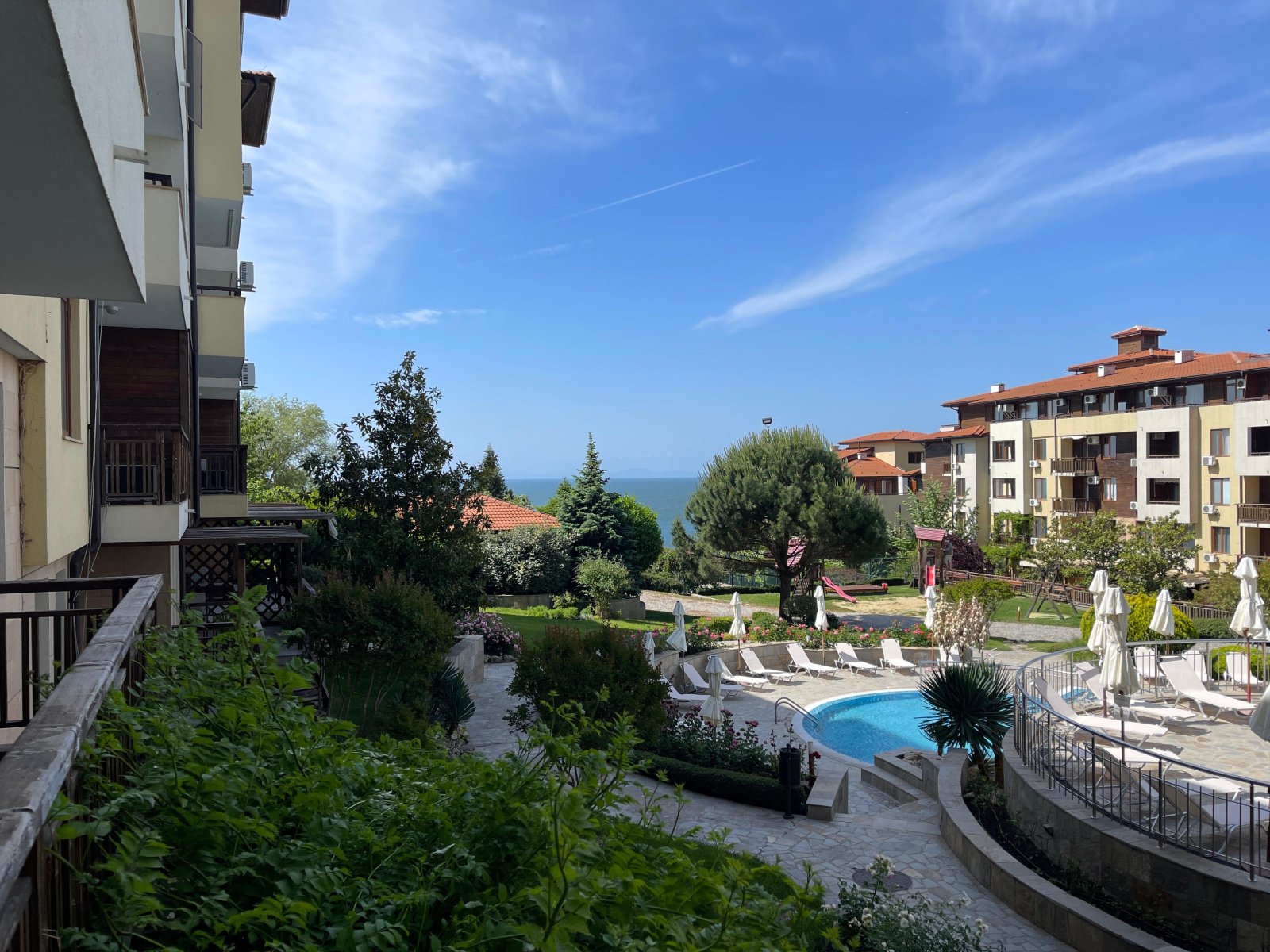3-room apartment in the Garden of Eden, Sveti Vlas, Bulgaria.