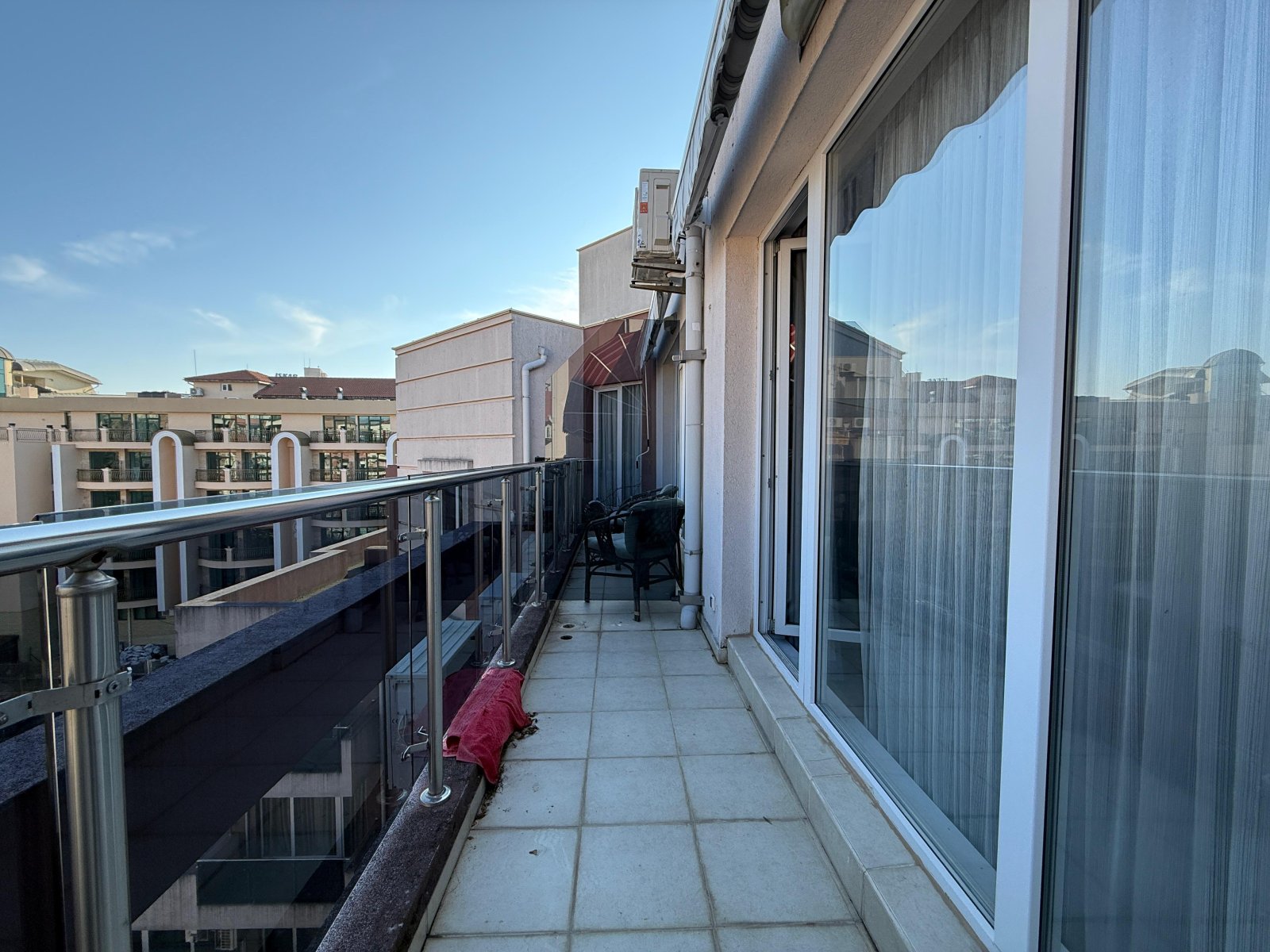 3-room apartment in Admiral Plaza at Sunny Beach in Bulgaria.