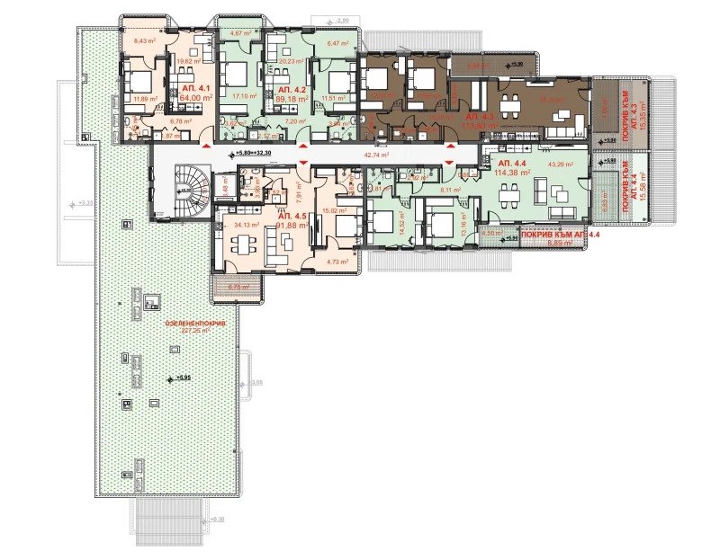 Elegant panorama apartment in the Sunny Island Bohemia complex.