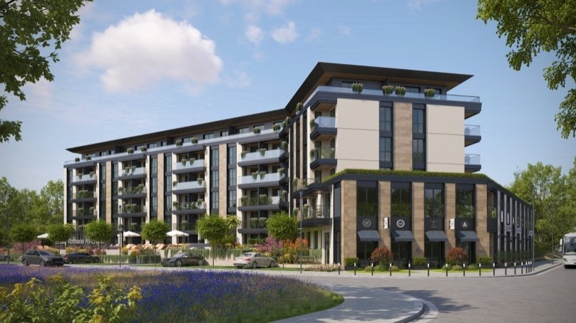 Apartments in the Emilia Romana Avenue complex, Sunny Beach