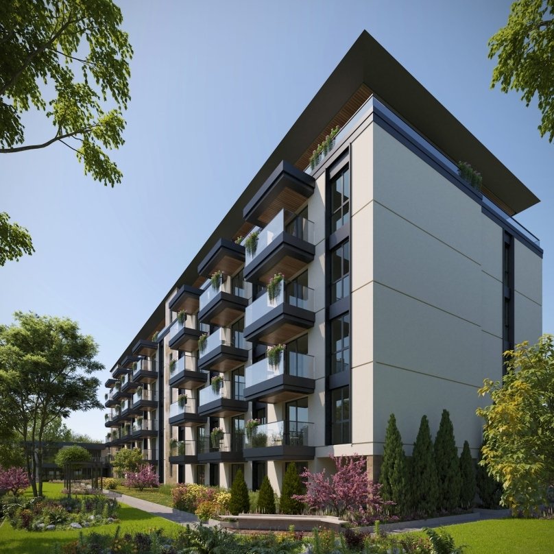 Apartments in the Emilia Romana Avenue complex, Sunny Beach