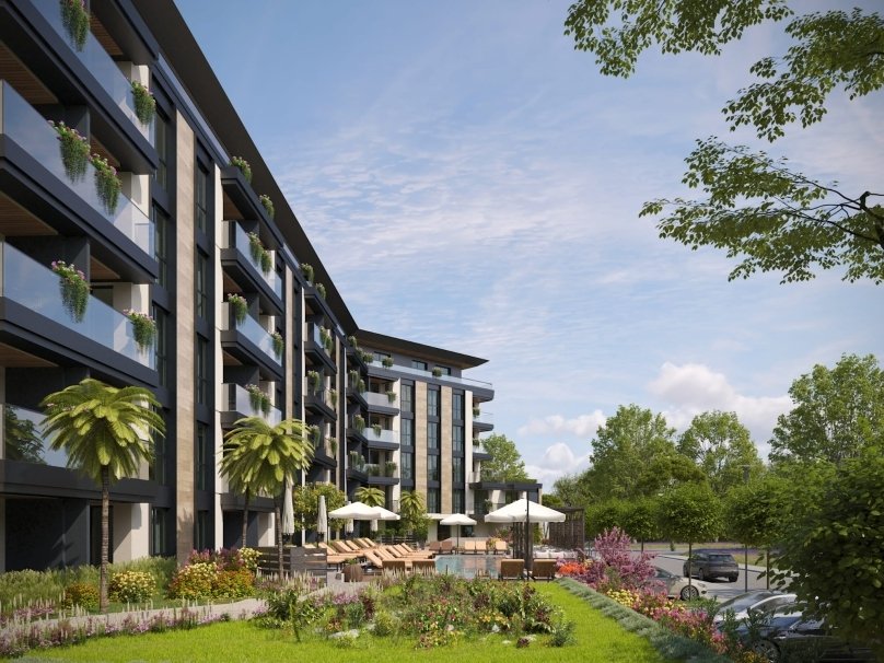 Apartments in the Emilia Romana Avenue complex, Sunny Beach