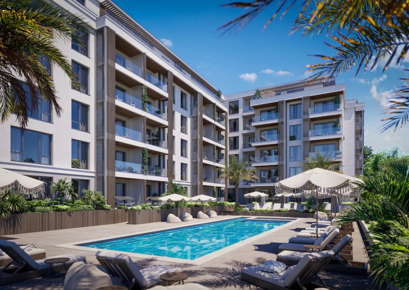 Apartments in the Paradise Residence complex, Nessebar