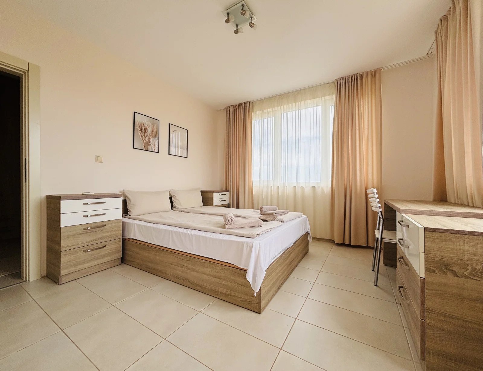 Elegant panorama maisonette in the Atia Resort complex, Chernomorets.