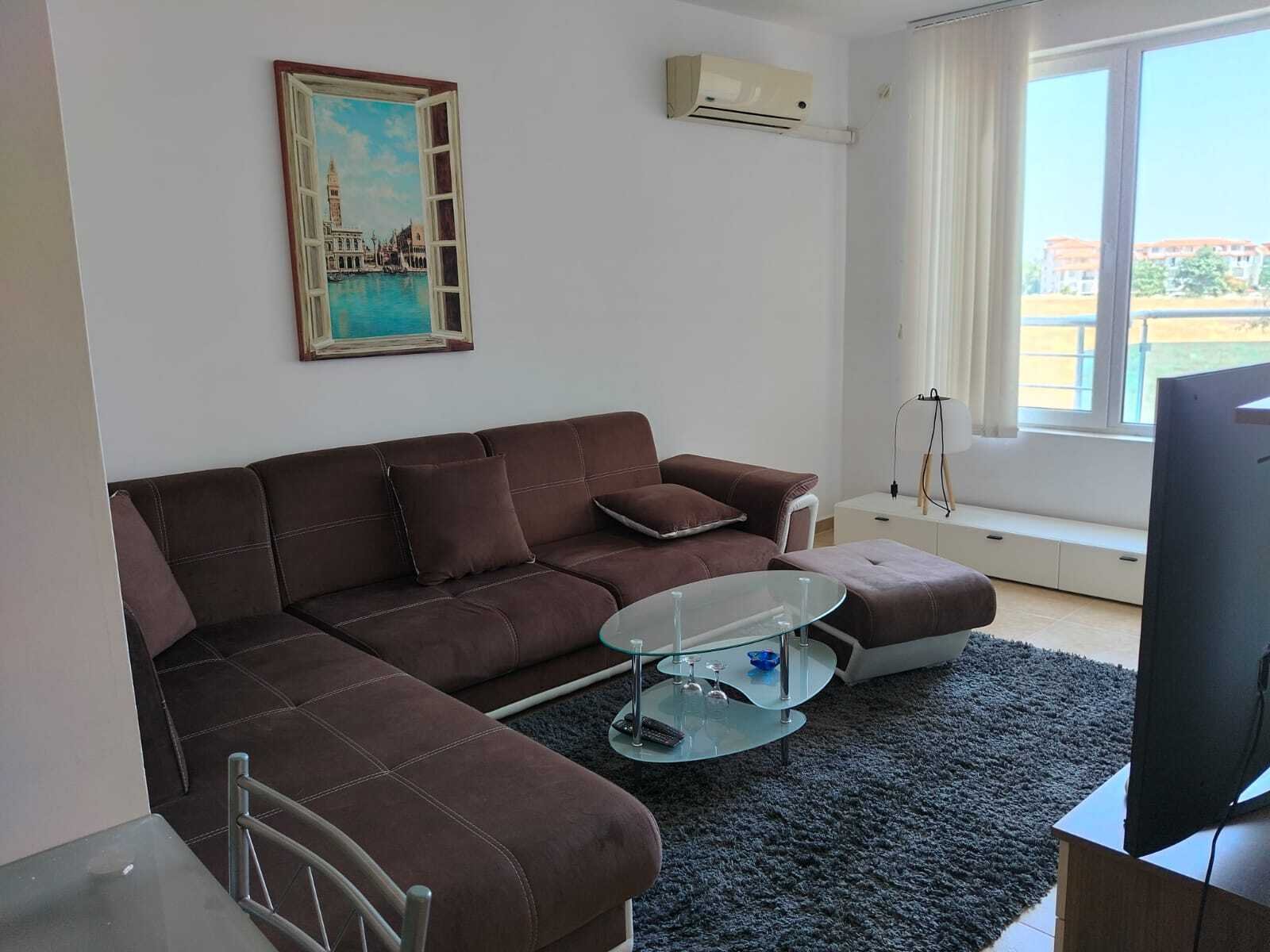 2-room apartment for long-term rent starting in September in the Costa Calma complex, Aheloy, Bulgaria.
