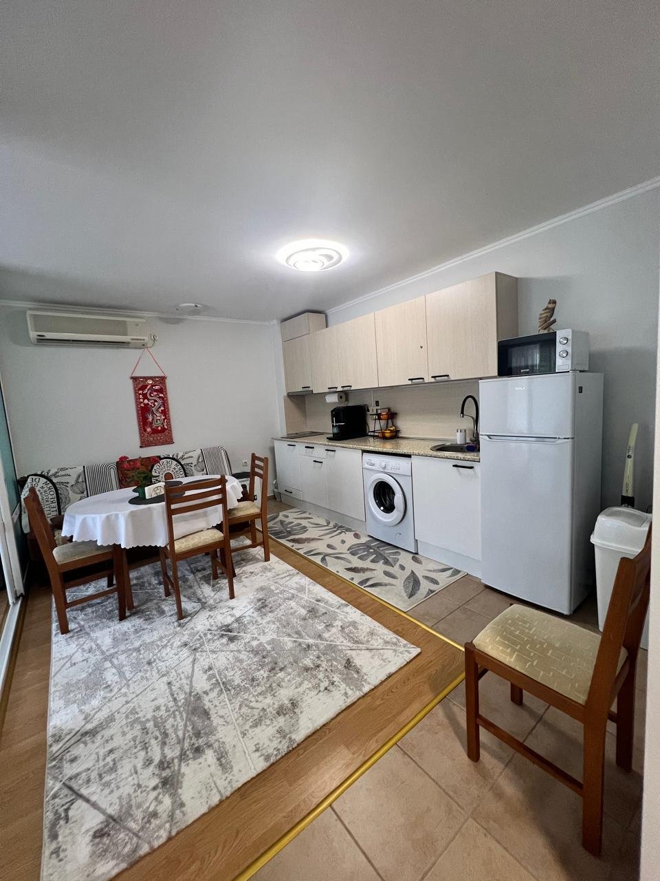 Three-room apartment in the Green Fort residential complex in Sveti Vlas.