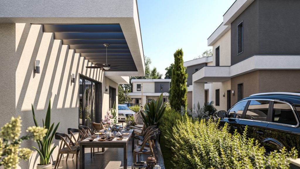 Luxury house in the Victoria Paradise complex - a dream amidst beautiful vineyards with a wide sea view.