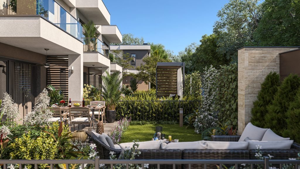 Luxury house in the Victoria Paradise complex - a dream amidst beautiful vineyards with a wide sea view.