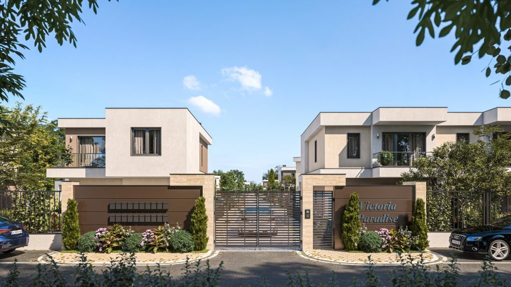 Luxury house in the Victoria Paradise complex - a dream amidst beautiful vineyards with a wide sea view.