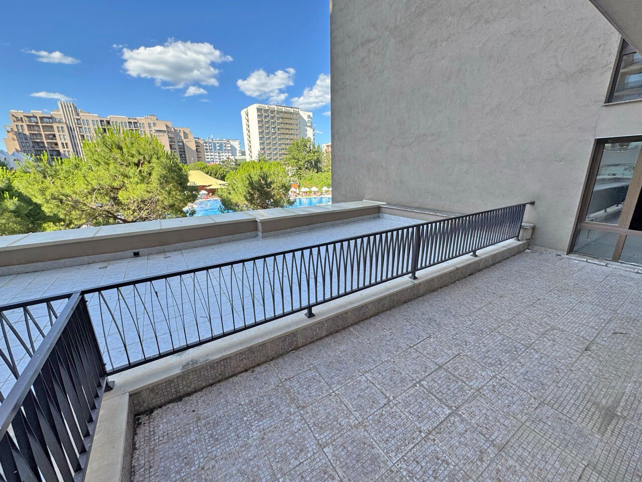 Two-room apartment in the Barcelo residential complex, Sunny Beach.