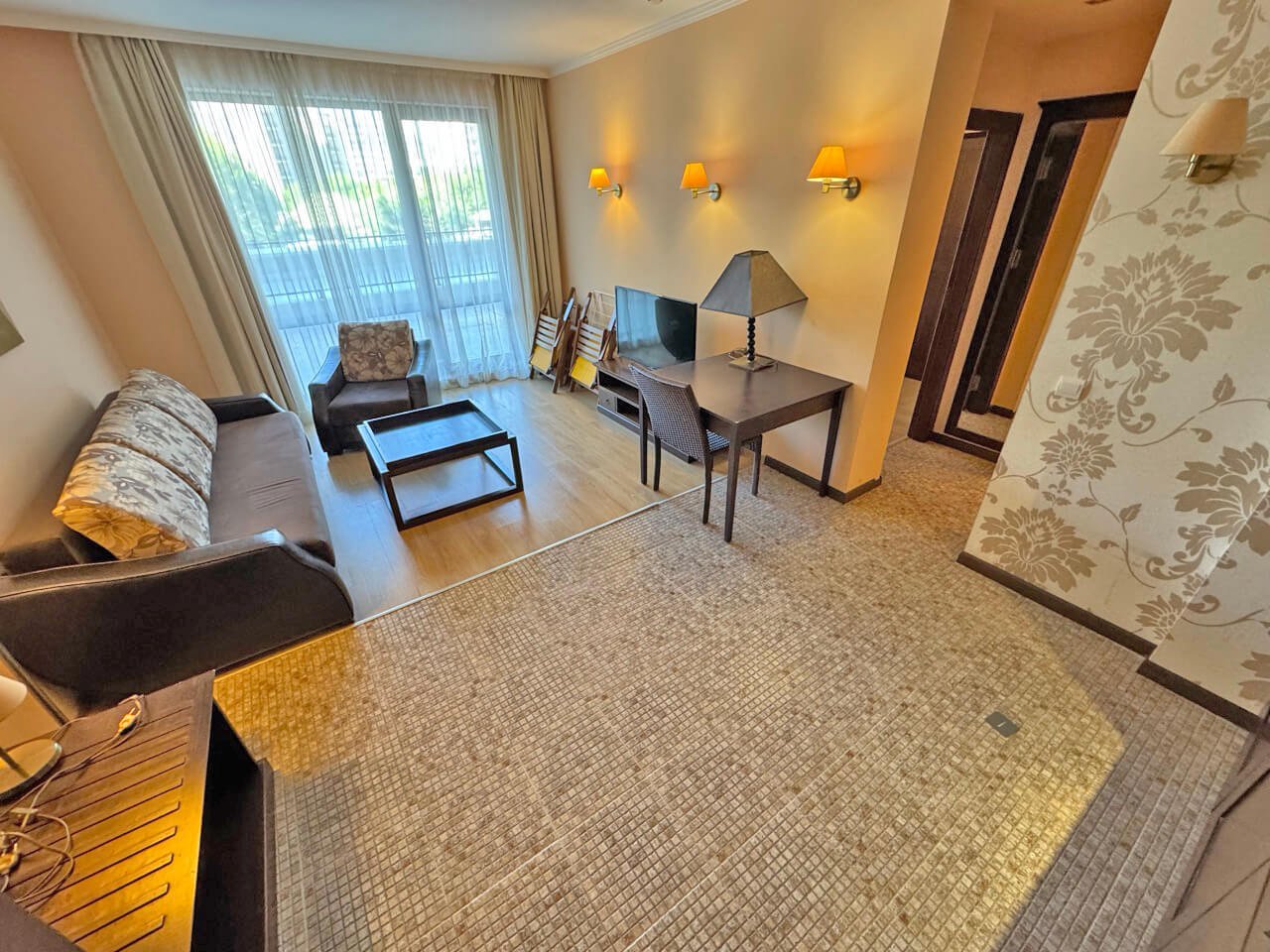 Two-room apartment in the Barcelo residential complex, Sunny Beach.