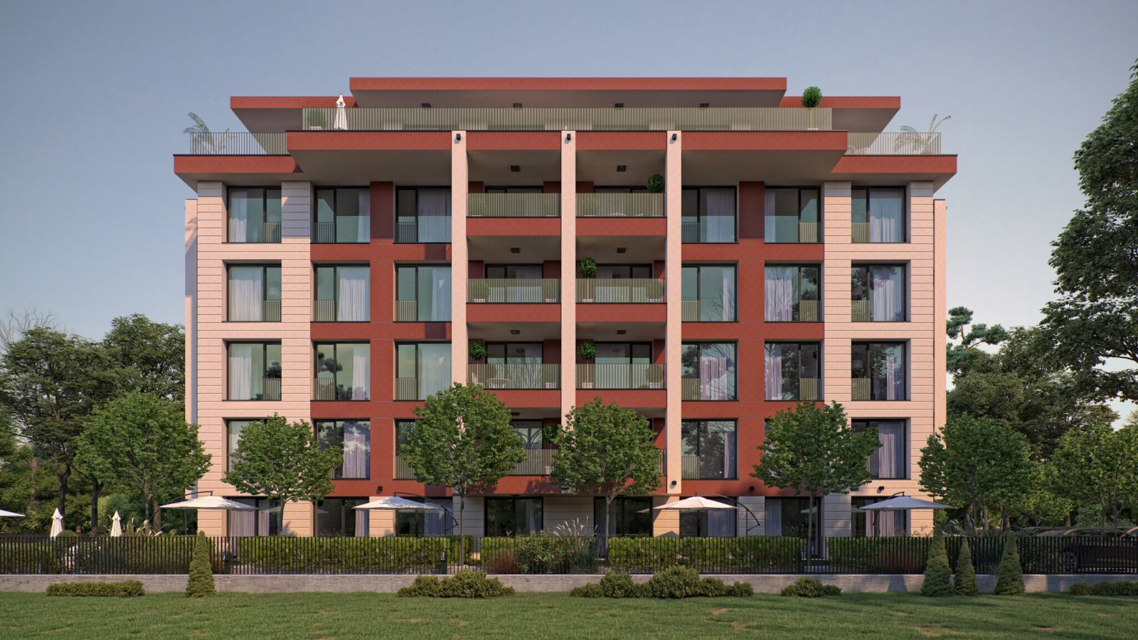 Apartments in the Sunny View Central complex, Sunny Beach, Bulgaria