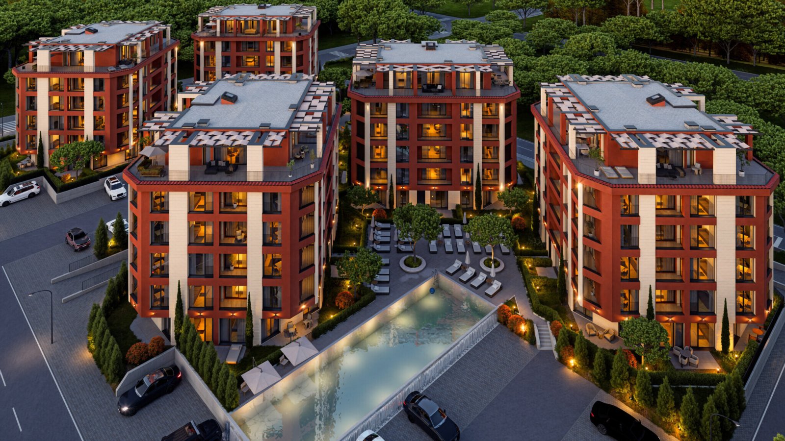 Apartments in the Sunny View Central complex, Sunny Beach, Bulgaria