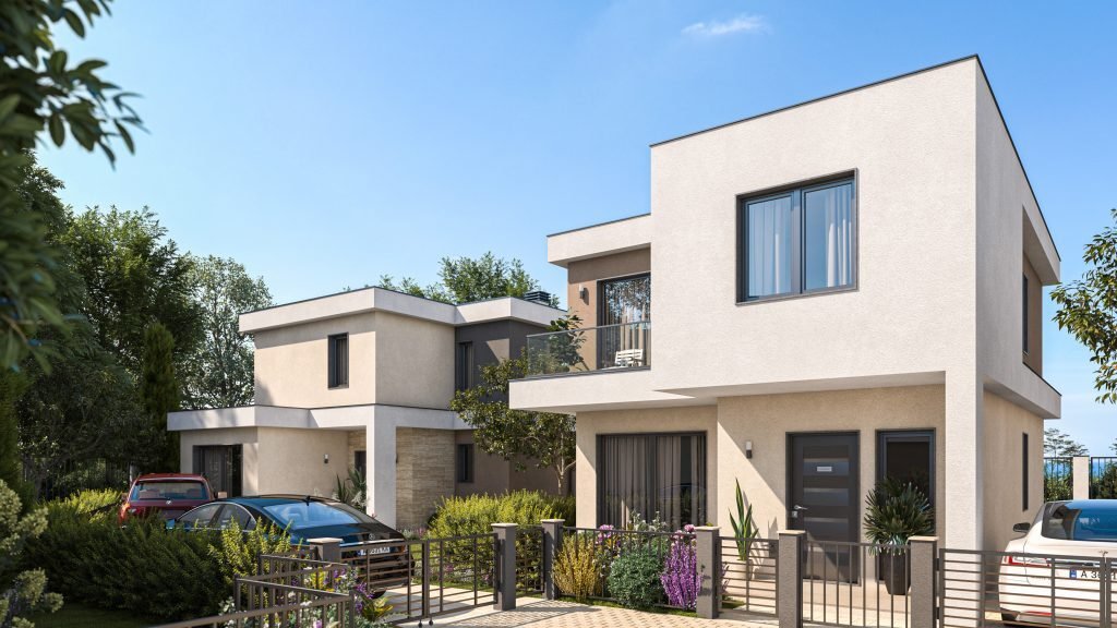 High-quality houses in the Victoria Casa complex in Pomorie