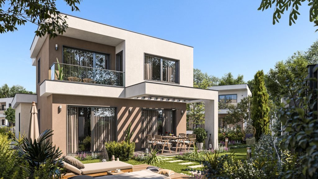 High-quality houses in the Victoria Casa complex in Pomorie