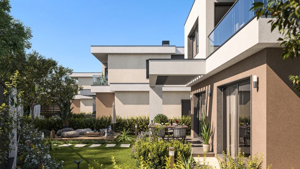 High-quality houses in the Victoria Casa complex in Pomorie