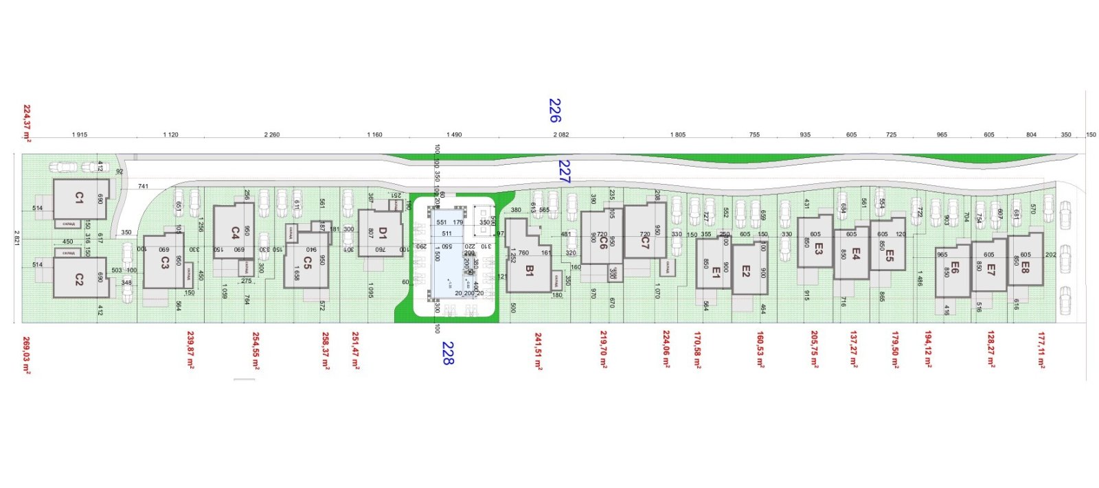 High-quality houses in the Victoria Casa complex in Pomorie