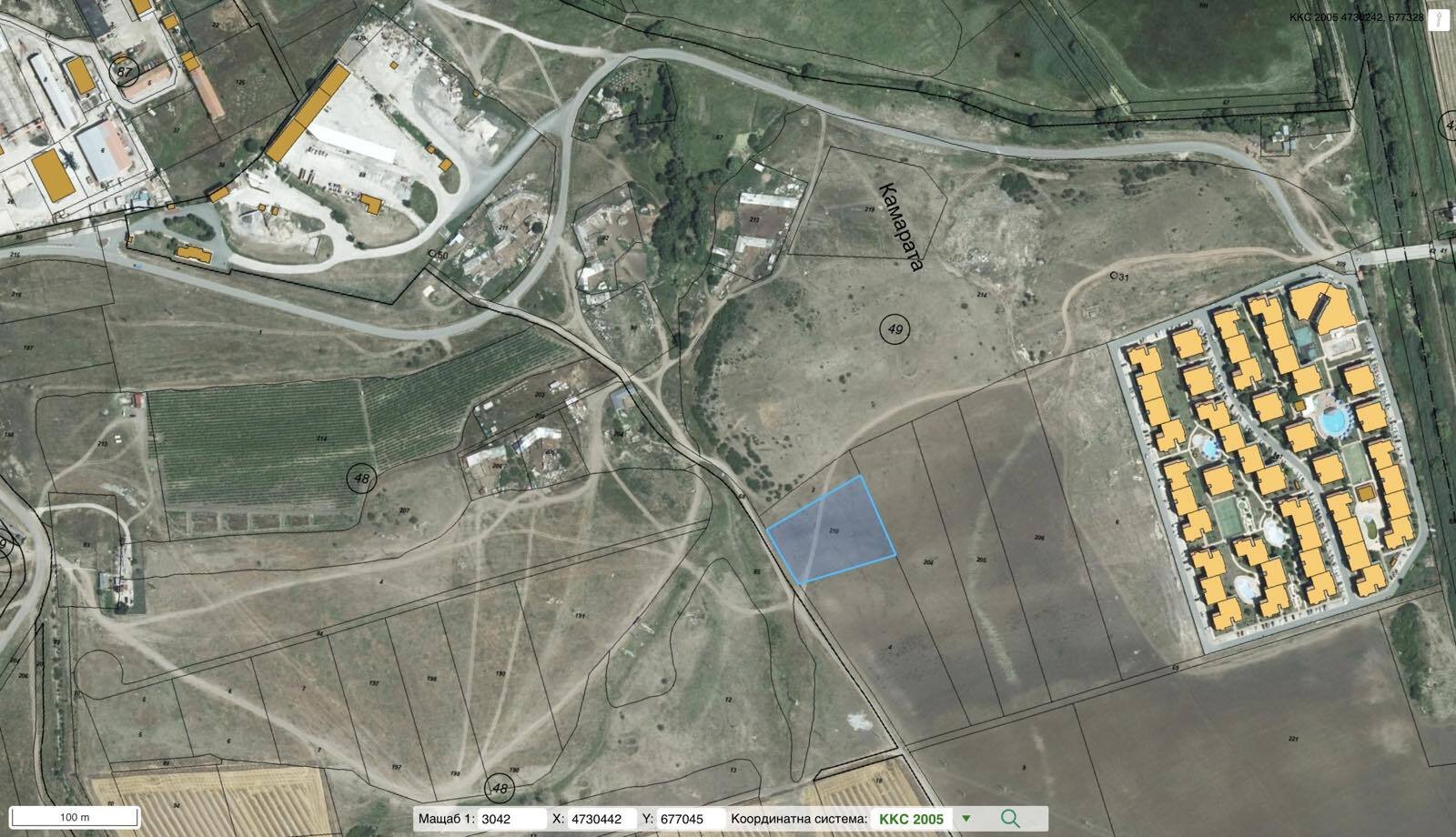 Tankovo: Long-term investment: Land plot in the village of Tankovo – 220 meters to the Sunny Day 6 residential complex 