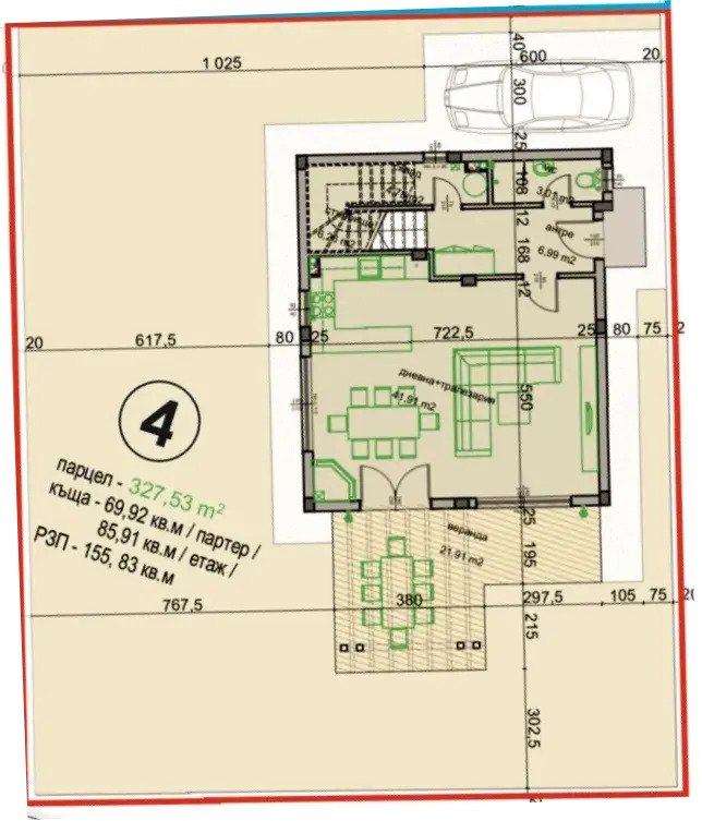 Luxury house in Pomorie Houses complex in Pomorie