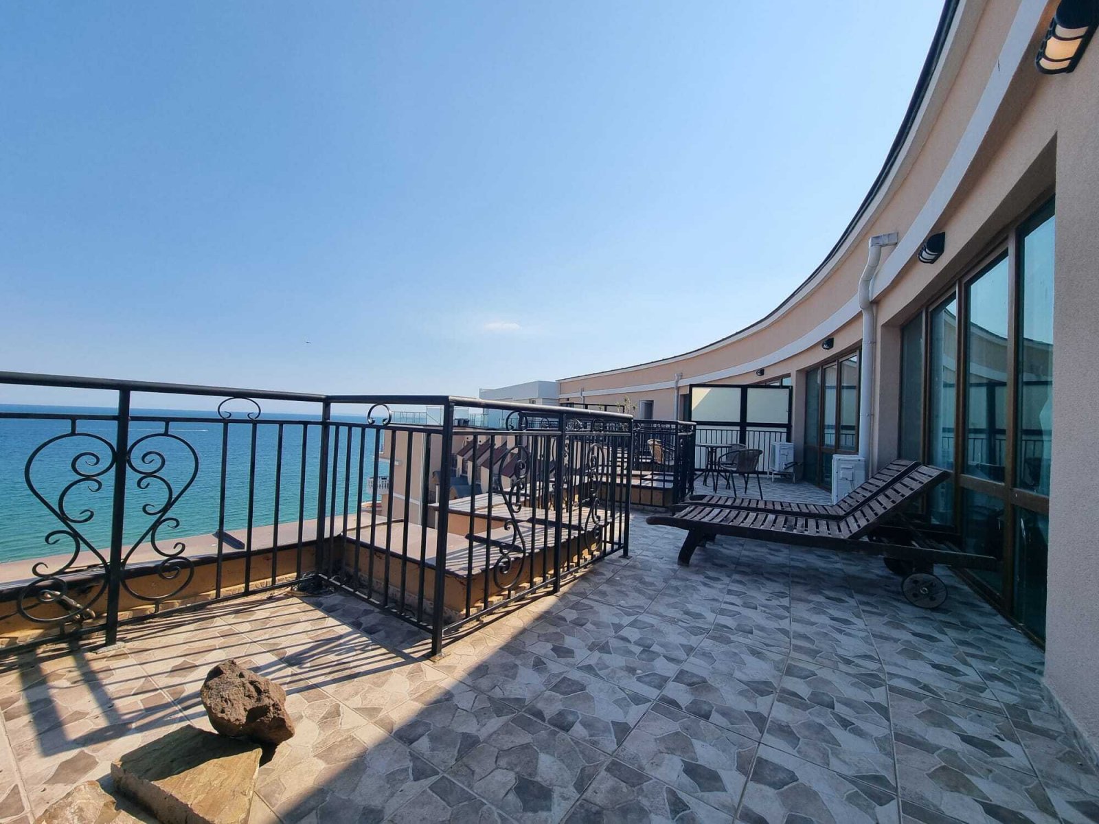 Sveti Vlas: 2-room apartment with sea view at the Grand Hotel Sveti Vlas, Bulgaria 