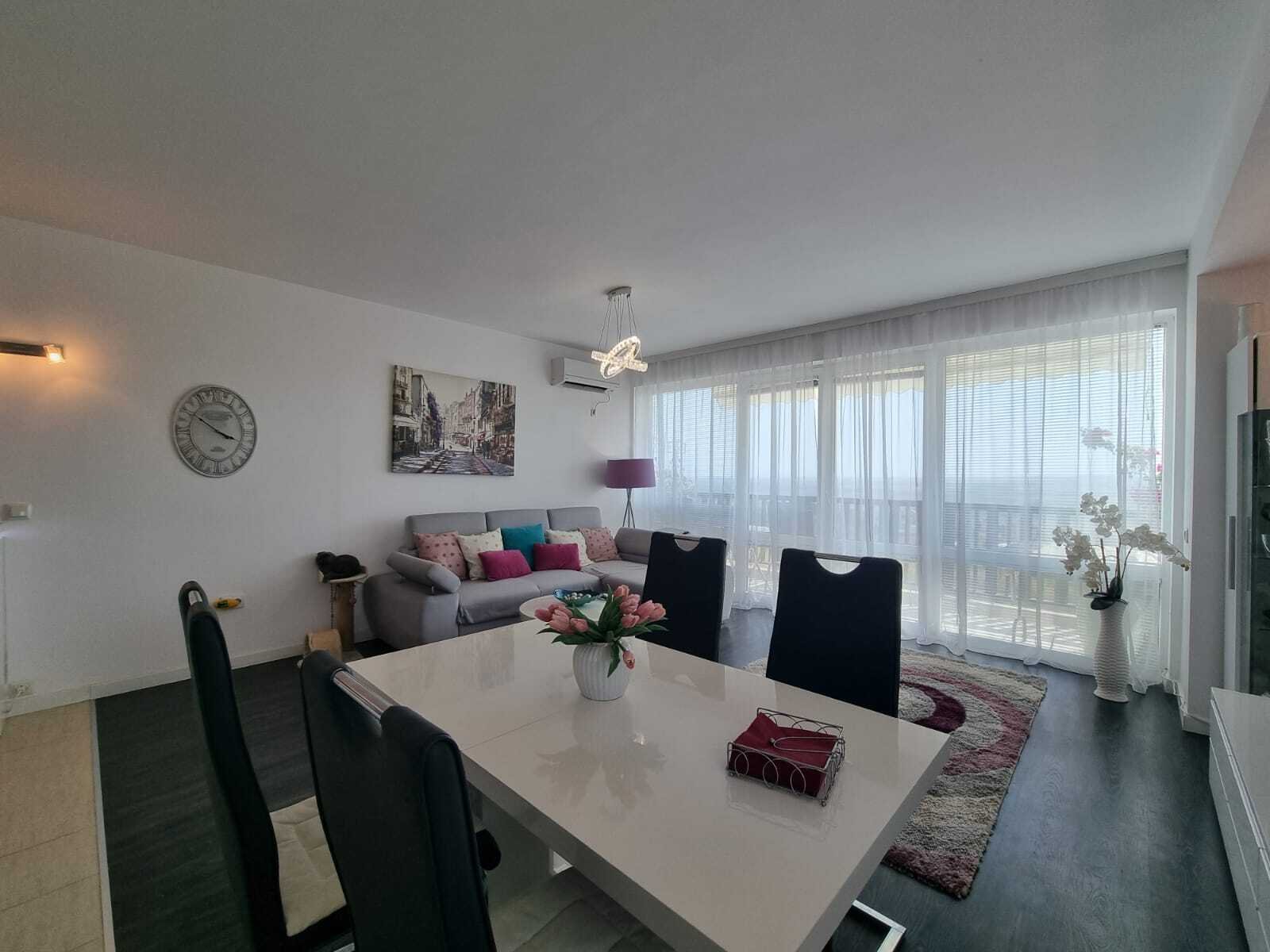 2-room apartment in Chateau Panorama with sea view, Kosharitsa, Bulgaria