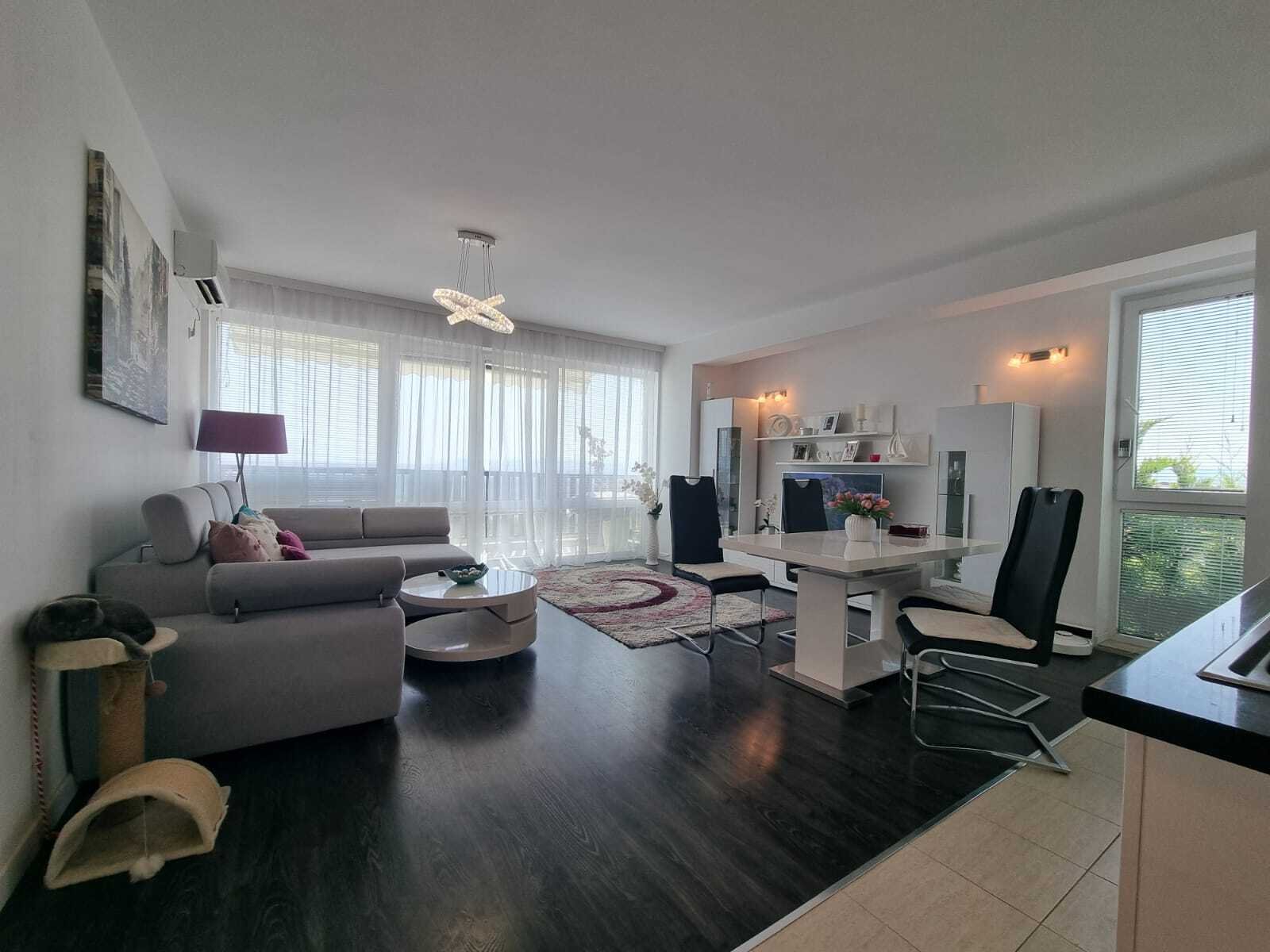 2-room apartment in Chateau Panorama with sea view, Kosharitsa, Bulgaria