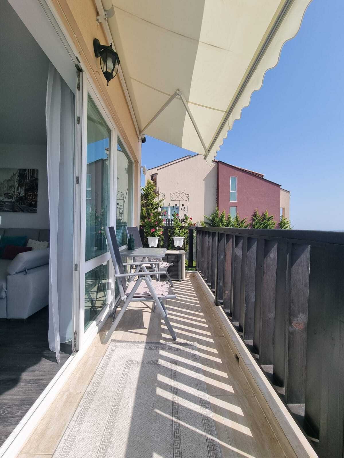 2-room apartment in Chateau Panorama with sea view, Kosharitsa, Bulgaria