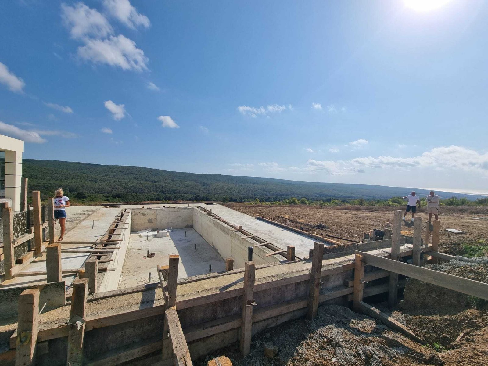 Banya Bulgaria new construction bungalow with sea view