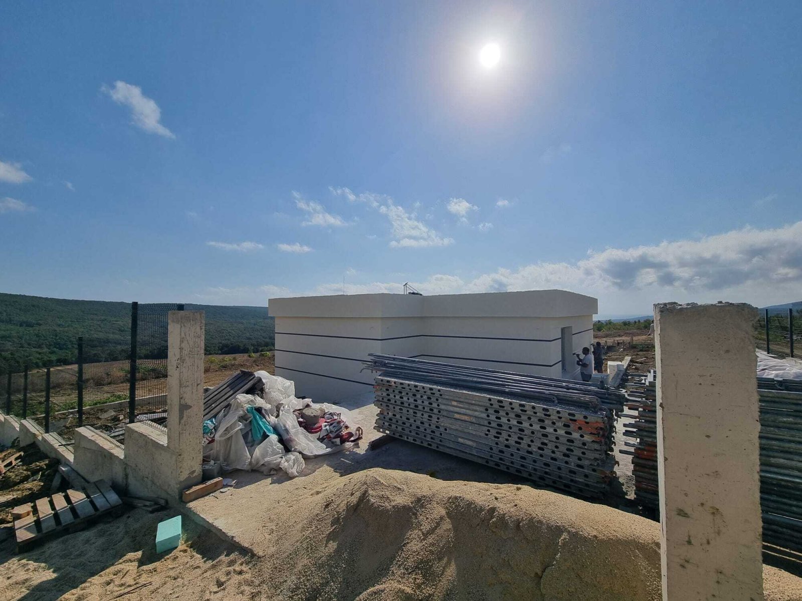 Banya Bulgaria new construction bungalow with sea view