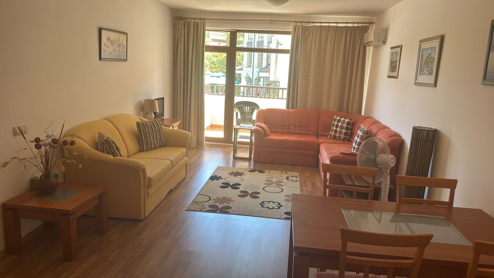 Aheloy, Bulgaria - 2-room apartment in Vineyards Resort