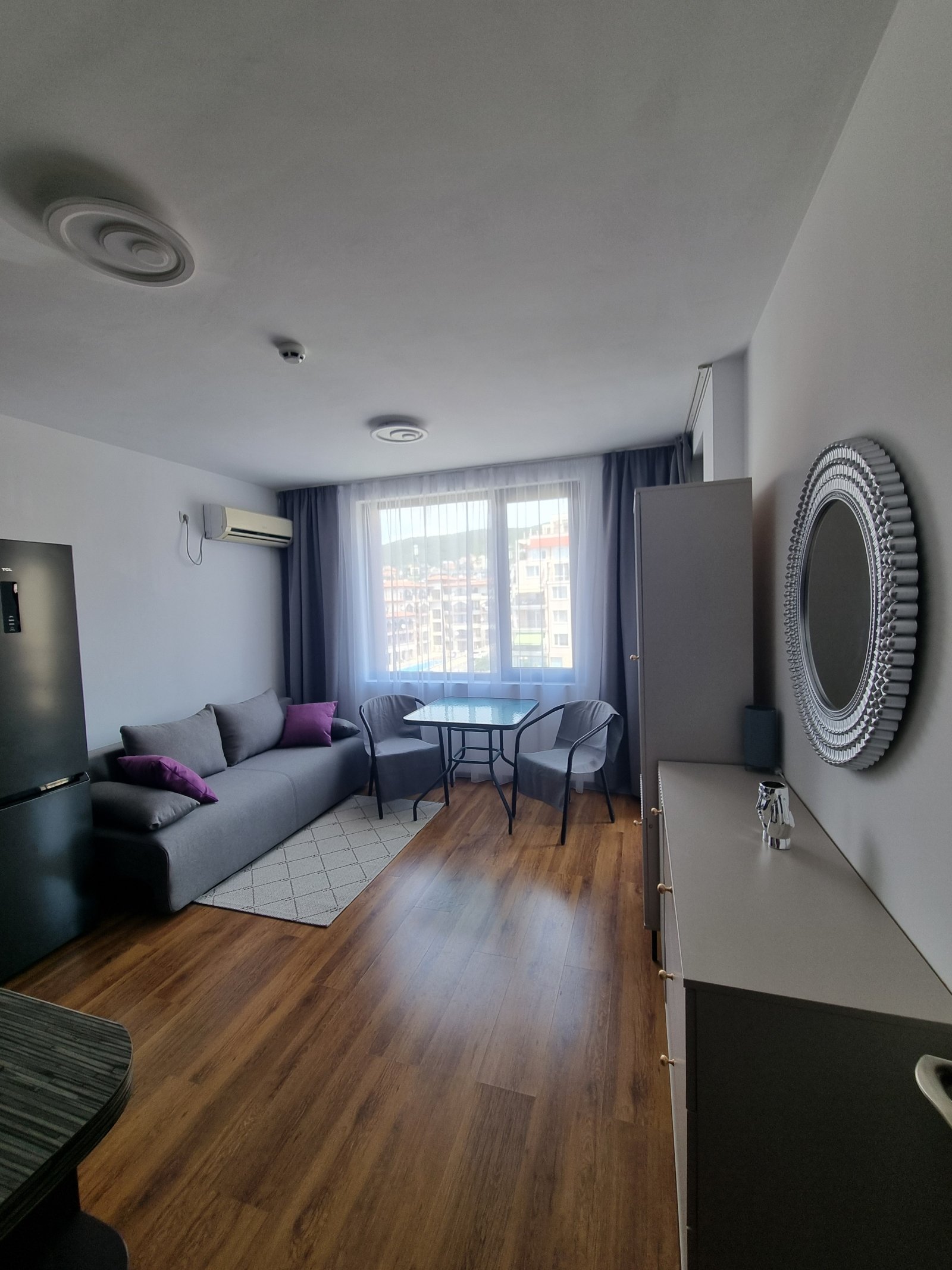 Beautiful 2-room apartment in Sveti Vlas, Raduga 1, 5th floor, mountain view