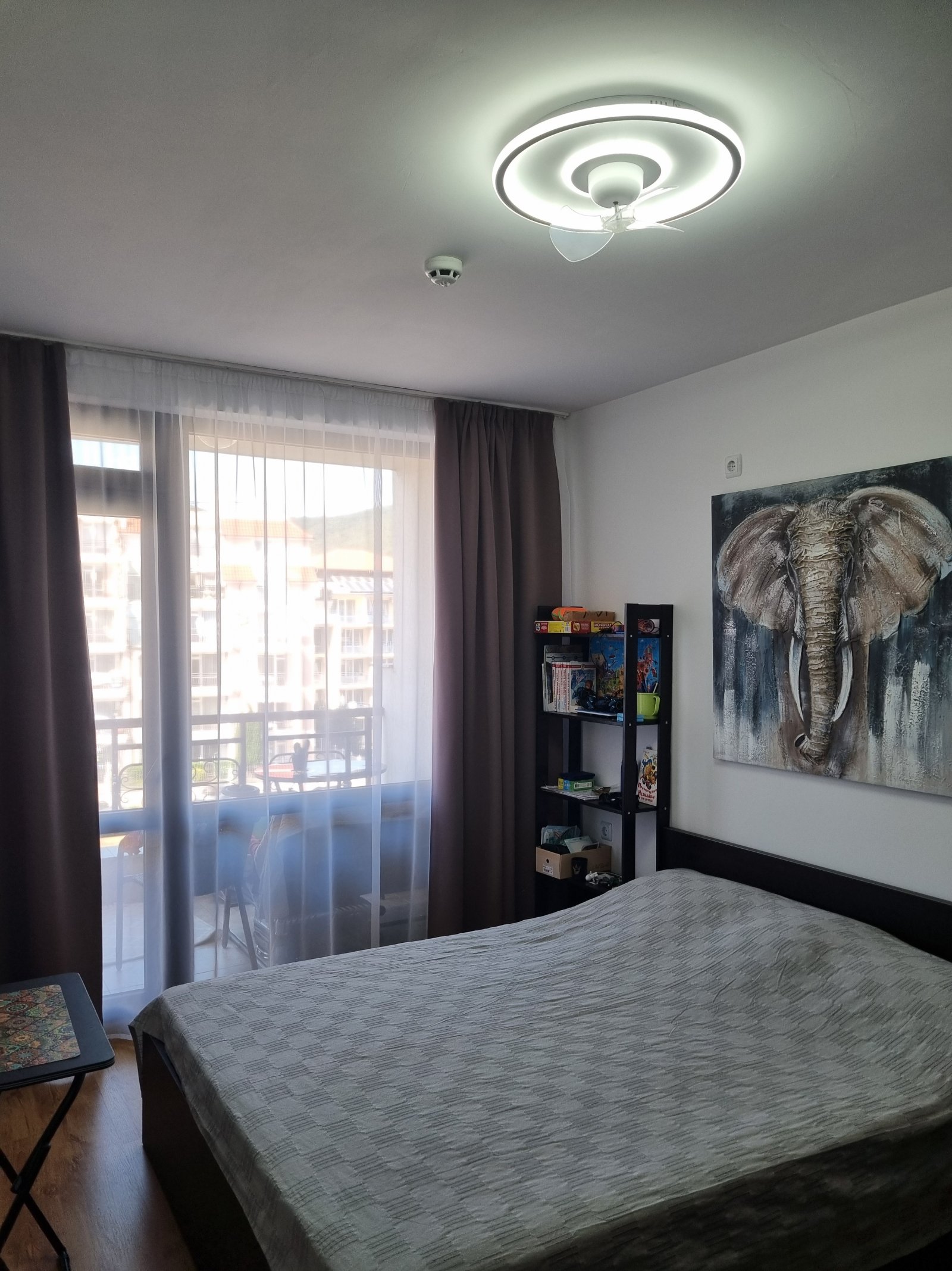 Beautiful 2-room apartment in Sveti Vlas, Raduga 1, 5th floor, mountain view