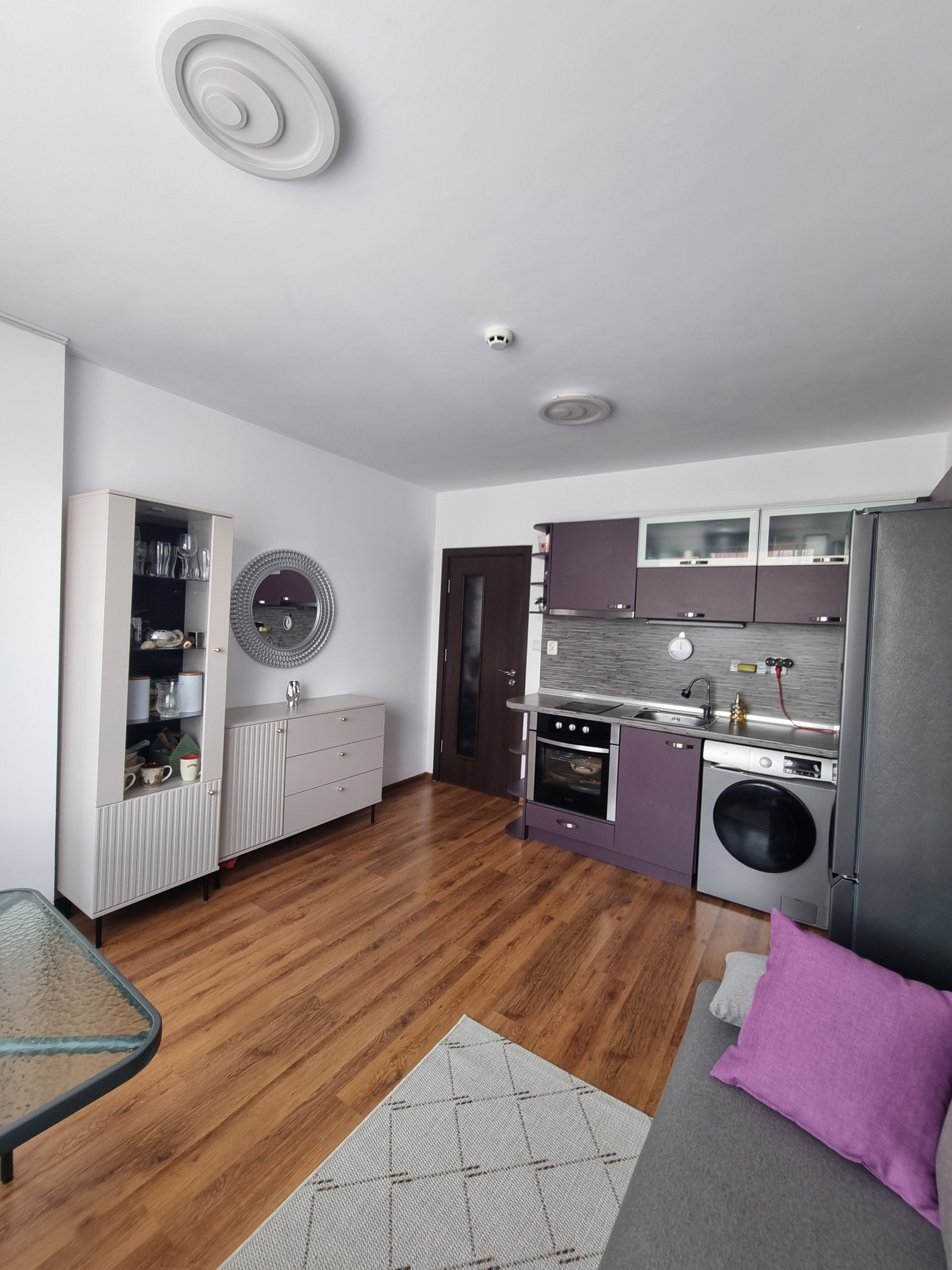 Beautiful 2-room apartment in Sveti Vlas, Raduga 1, 5th floor, mountain view